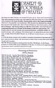 DESERT FOOTHILLS THEATER - Chronology of Productions (156K JPEG)